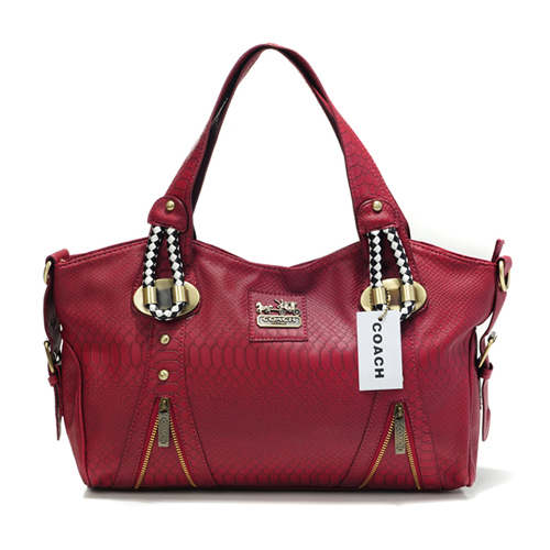 coach outlet red